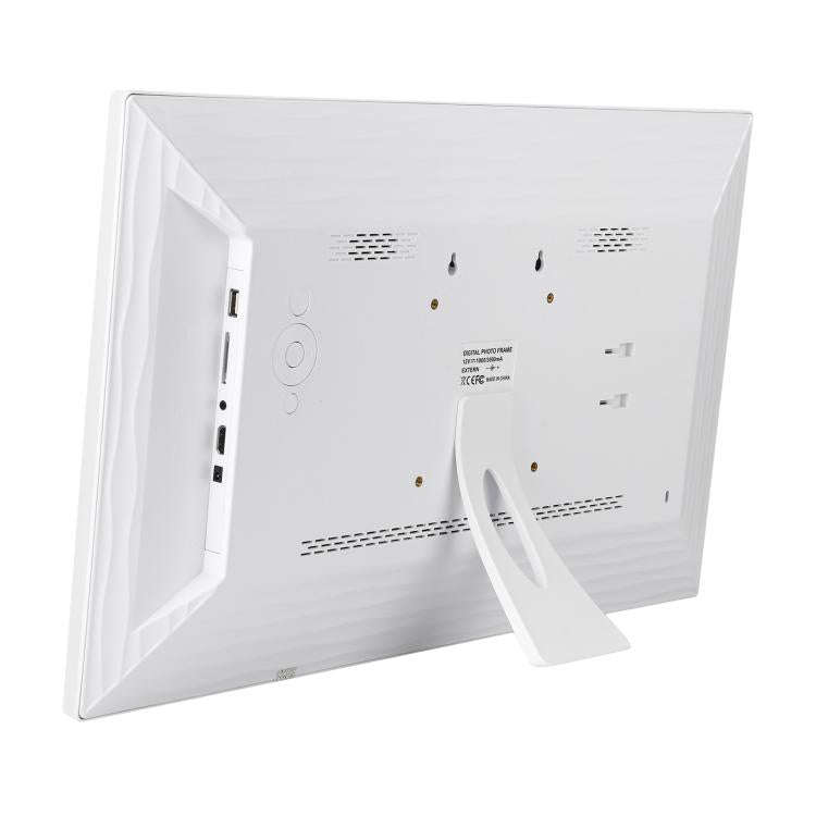 XCLT2150 21.5 inch LED Display Digital Photo Frame, Plug Type:EU Plug(White)