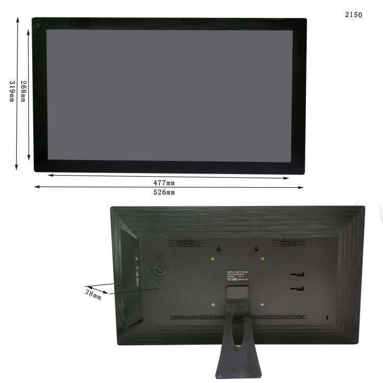 XCLT2150 21.5 inch IPS Screen WiFi Digital Cloud Photo Frame Wall Mounted LED Advertising Machine...
