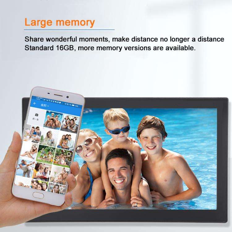 XCLT2150 21.5 inch IPS Screen WiFi Digital Cloud Photo Frame Wall Mounted LED Advertising Machine...