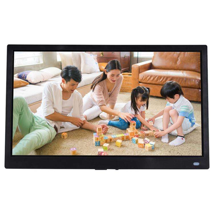 XCLT-1730 17.3 inch LED HD Screen WIFI Cloud Photo Frame with Stand, Plug:AU Plug(Black)