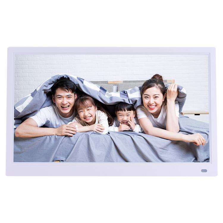 XCLT-1730 17.3 inch LED HD Screen WIFI Cloud Photo Frame with Stand, Plug:UK Plug(White)