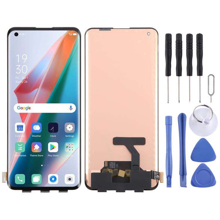 For OPPO Find X3 Pro OLED LCD Screen with Digitizer Full Assembly with Fingerprint Identification