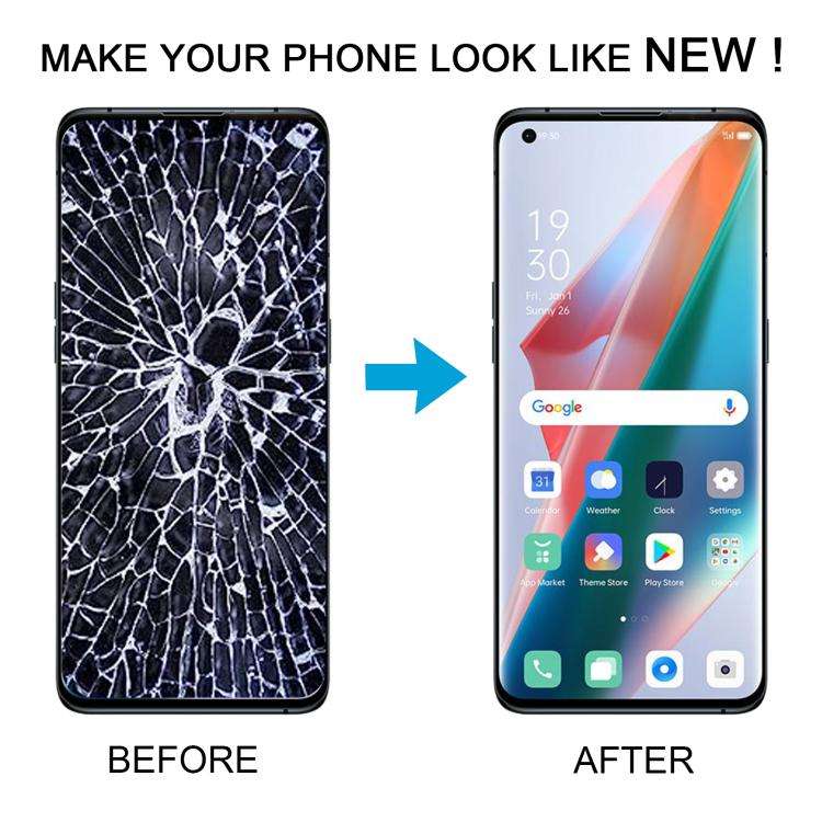 For OPPO Find X3 Pro OLED LCD Screen with Digitizer Full Assembly with Fingerprint Identification