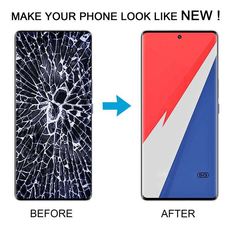 For vivo iQOO 9 Pro OLED LCD Screen with Digitizer Full Assembly with Fingerprint Identification