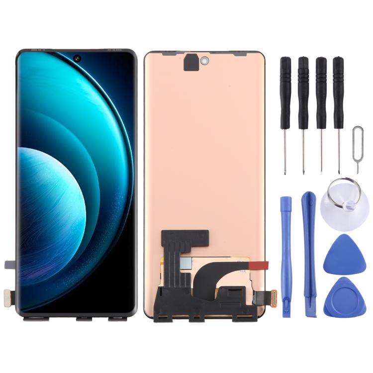 For vivo X100 Pro OLED LCD Screen with Digitizer Full Assembly with Fingerprint Identification