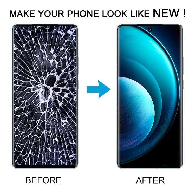 For vivo X100 Pro OLED LCD Screen with Digitizer Full Assembly with Fingerprint Identification