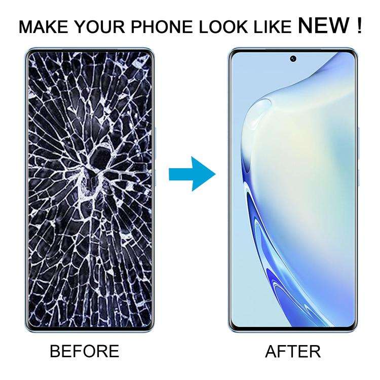 For vivo V27 OLED LCD Screen with Digitizer Full Assembly with Fingerprint Identification