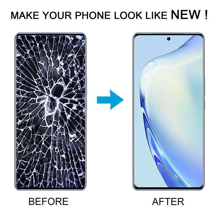 For vivo V27 Pro 5G V2230 OLED LCD Screen with Digitizer Full Assembly with Fingerprint Identific...