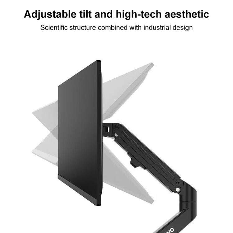 Lenovo Thinkplus ZJA4 Rotatable Lift Desktop Monitor Holder(Black)
