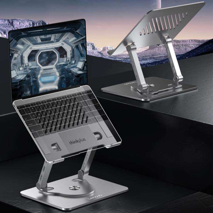 Lenovo Thinkplus ZJA7 360 Degree Rotating Laptop Heat Dissipation Metal Holder(Grey)