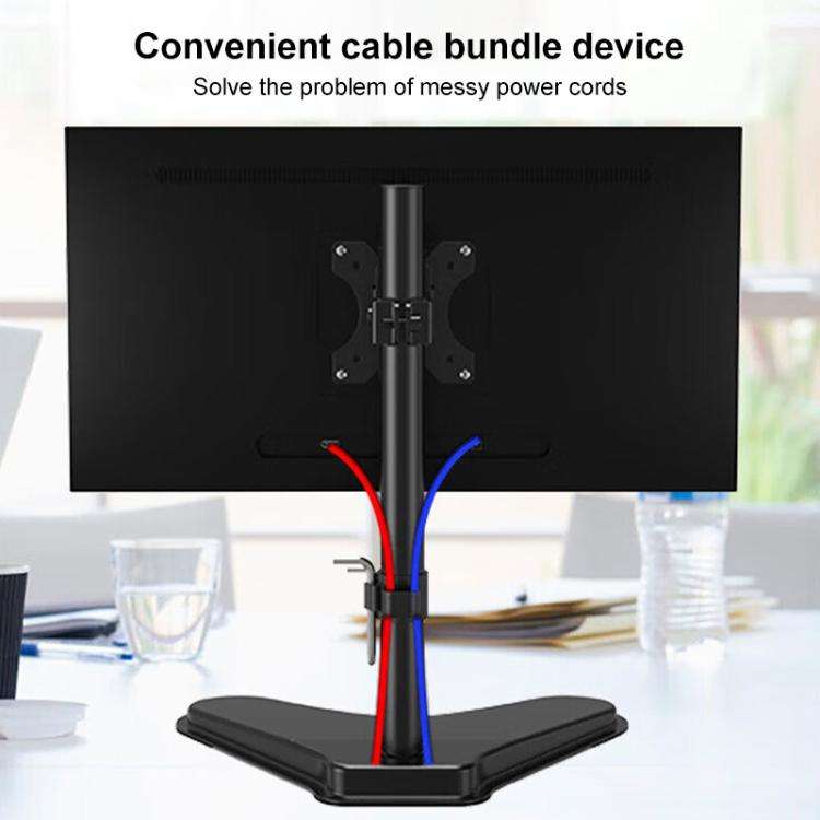 Lenovo Thinkplus ZJA10 Rotatable Lift Desktop Vertical Single Arm Monitor Holder(Black)