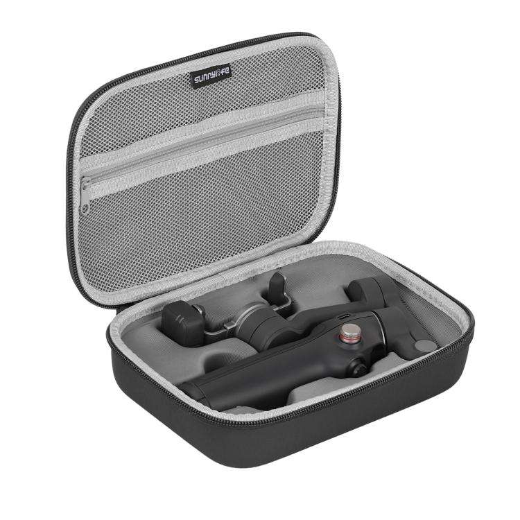 For DJI Osmo Mobile 7P Sunnylife Portable Carrying Case Mini Bag Handbag(Black)