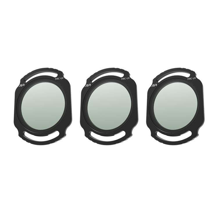 For DJI O4 Air Unit Pro / Avata 2 JSR YB Series Camera Lens Filter, Filter:MCUV x 3