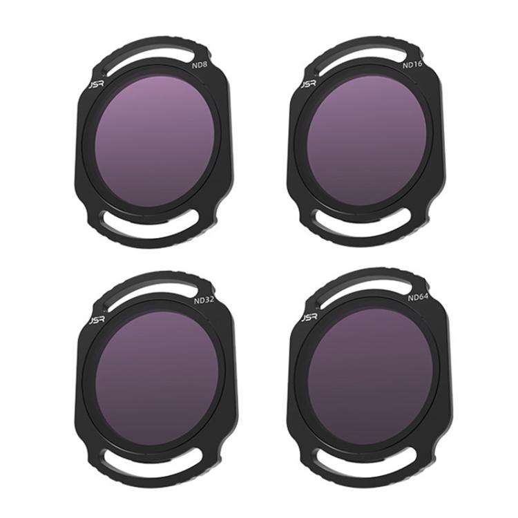 For DJI O4 Air Unit Pro / Avata 2 JSR YB Series Camera Lens Filter, Filter:4 in 1 ND