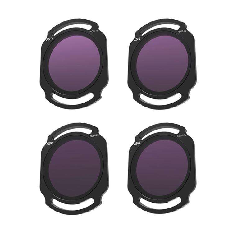 For DJI O4 Air Unit Pro / Avata 2 JSR YB Series Camera Lens Filter, Filter:4 in 1 NDPL