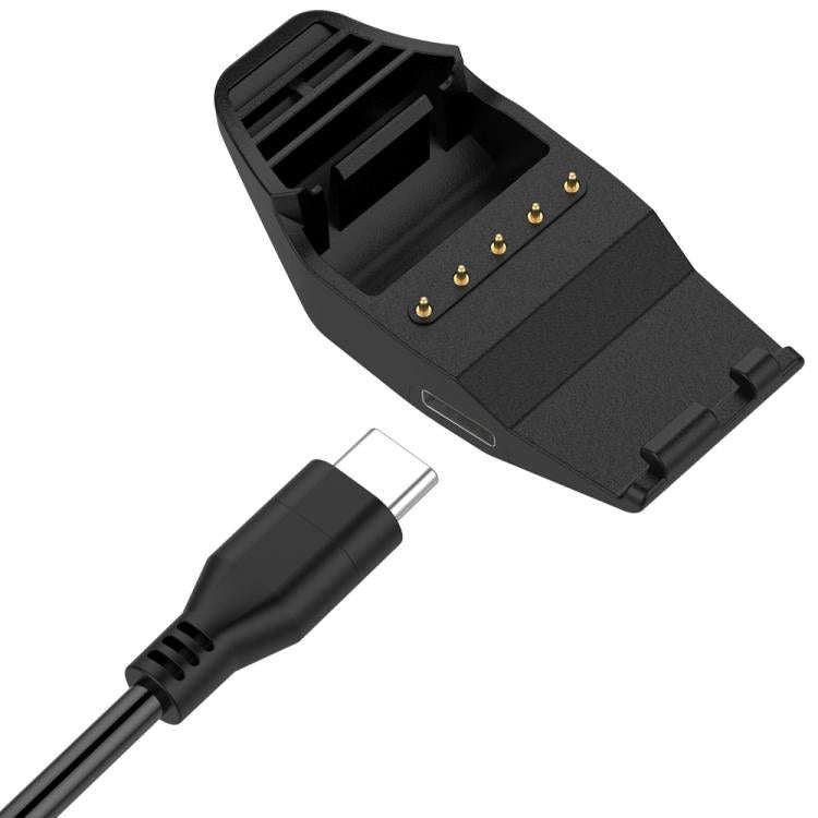 For Garmin T5 / T15 / TT10 Dog Collar Portable Dual Port Dog Tracker Charger(Black)