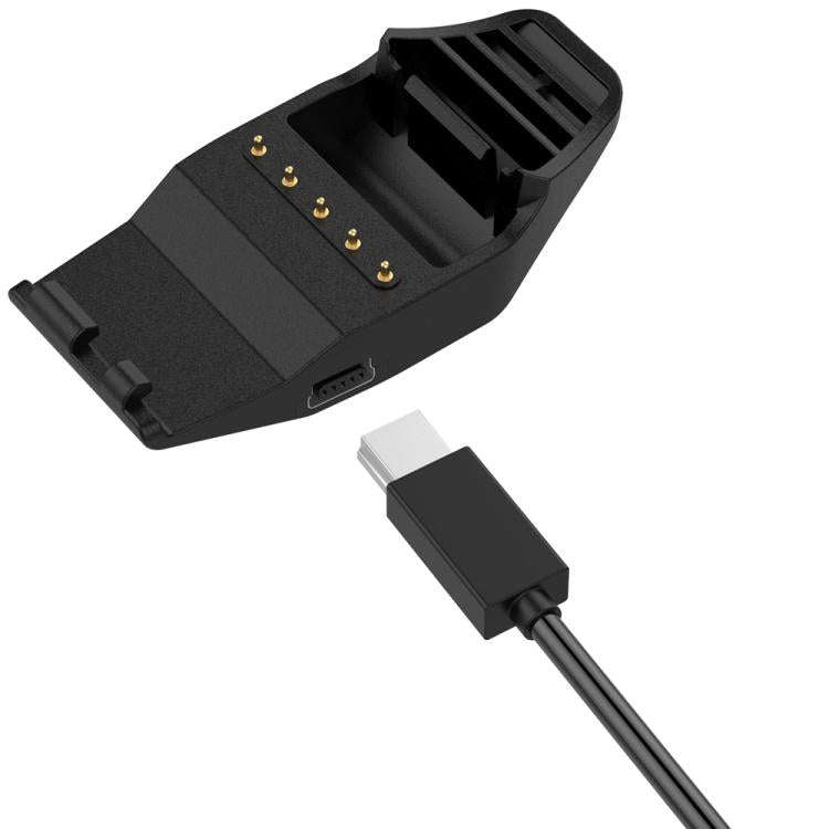 For Garmin T5 / T15 / TT10 Dog Collar Portable Dual Port Dog Tracker Charger(Black)