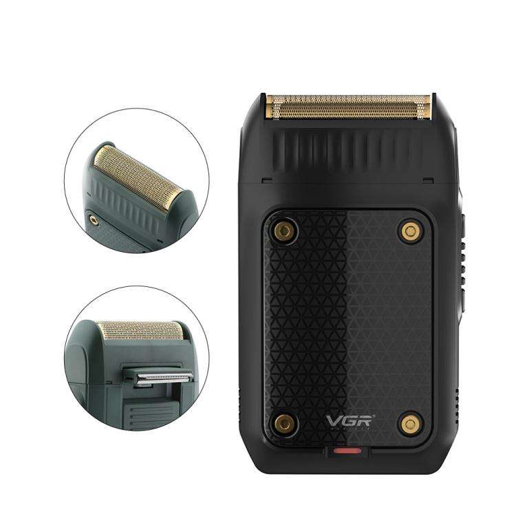 VGR V-353 Floating Cuttter Head Portable Electric Shaver(Green)