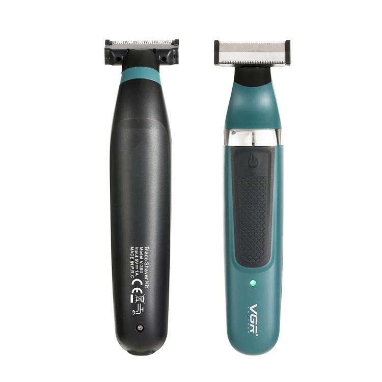 VGR V-393 Double Cuttter Head IPX5 Electric Shaver(Blue)
