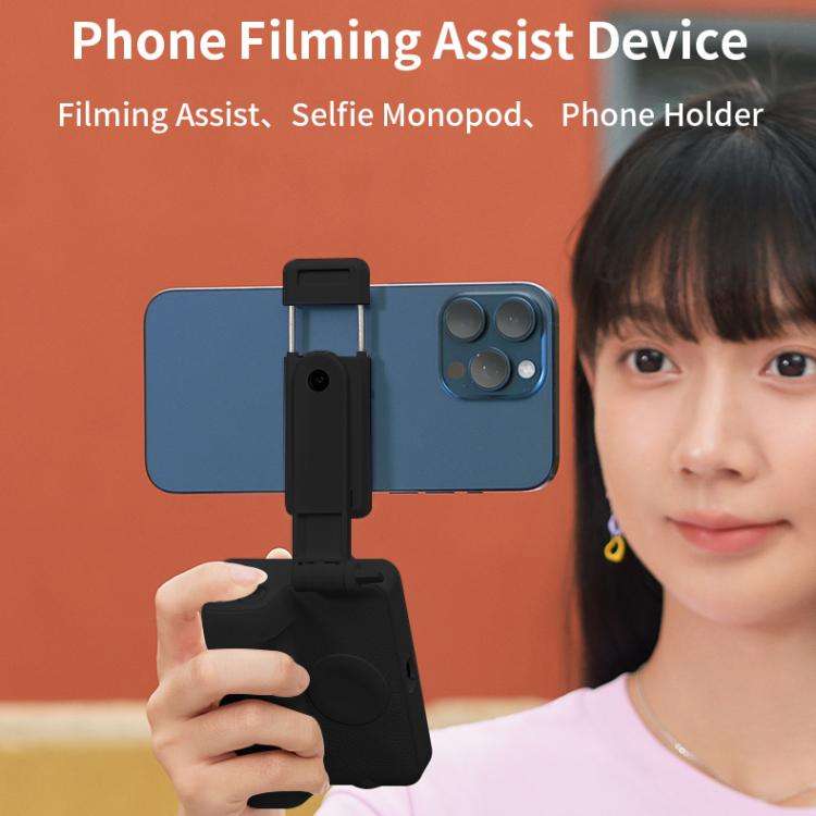 E6 Bluetooth Phone Filming Assist Selfie Monopod(Black)