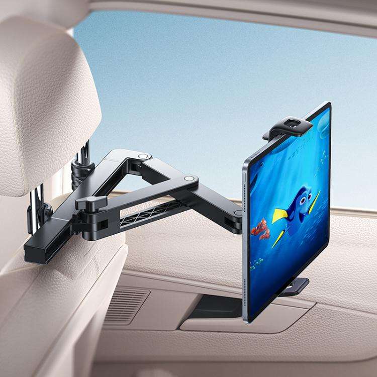 JOYROOM JR-ZS433 Car Headrest Phone & Tablet Holder(Black)