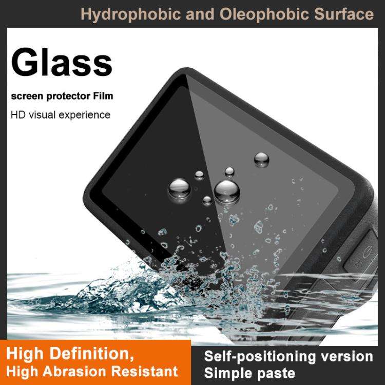 For DJI Osmo Action 4 imak Tempered Glass Film with Camera Lens Film, Self-positioning Version