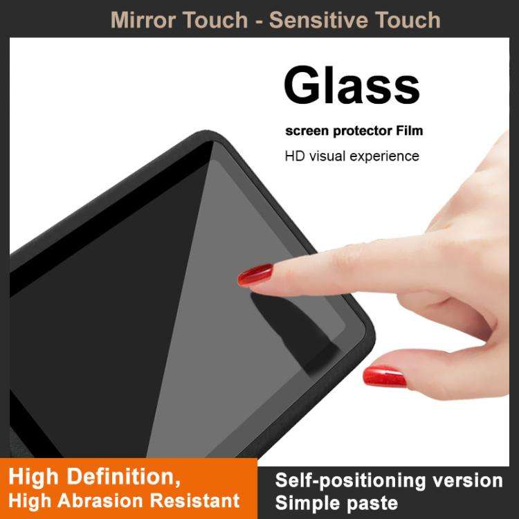 For DJI Osmo Action 5 Pro imak Tempered Glass Film with Camera Lens Film, Self-positioning Version