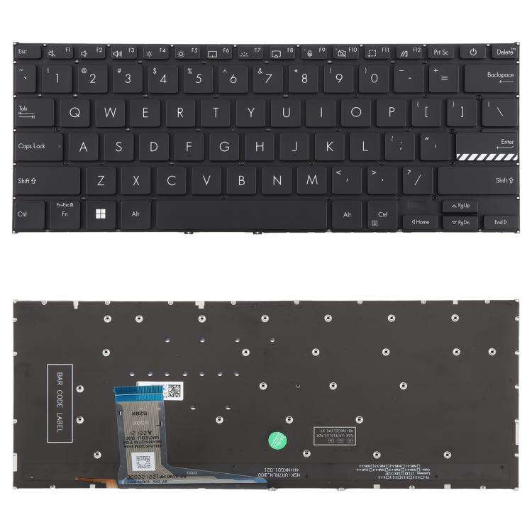 US Version Backlit Laptop Keyboard for Asus VivoBook 14 Pro X1402 M1402 D1402 F1402 X1403Z X1402Z...