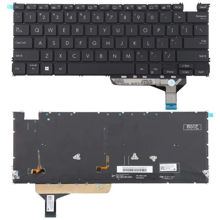 US Version Backlit Laptop Keyboard for Asus Zenbook 14 OLED UX3402 UX3402Z UX3402ZA UX3402VA UM53...