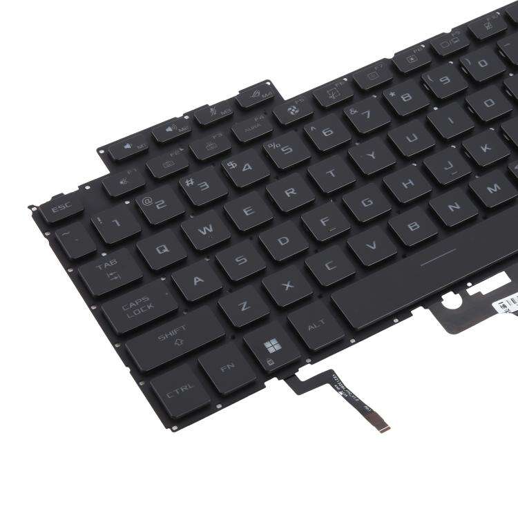 US Version Backlit Laptop Keyboard for Asus ROG Flow X13 GV302 2023 GV302XV GV302XU(Black)