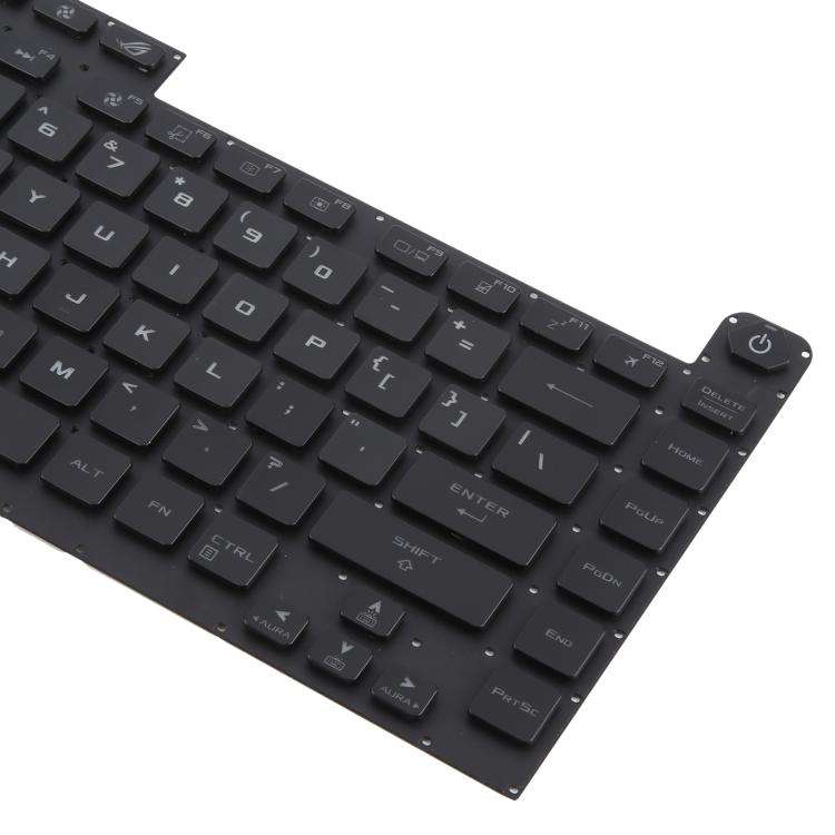 US Version RGB Backlit Laptop Keyboard for Asus ROG Strix Scar G512 G512LV G512LW G512LI(Black)