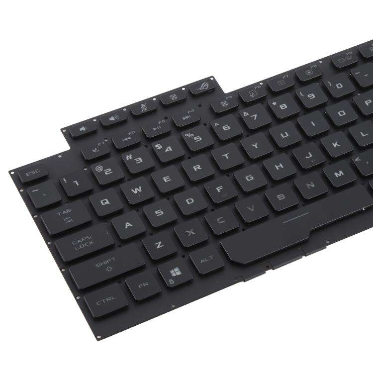 US Version RGB Backlit Laptop Keyboard for Asus ROG Strix Scar G512 G512LV G512LW G512LI(Black)