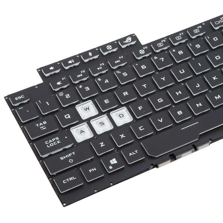 US Version Colorful 16 Pin Backlit Laptop Keyboard for Asus ROG Strix Scar G512 G512LV G512LW G51...