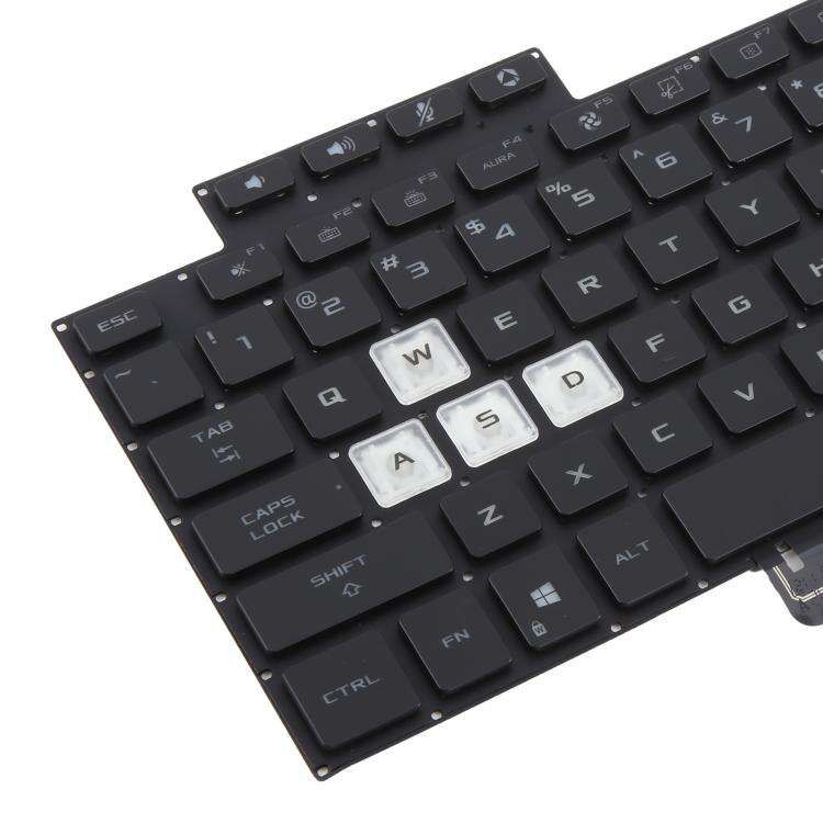 US Version Backlit Laptop Keyboard for Asus TUF Air Air FX516 FX516P FX516PR FX516PM FA516(Black)
