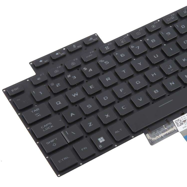 US Version Backlit Laptop Keyboard for Asus Zephyrus ROG 16 G16 GA503 15 GU603 GU603H(Black)