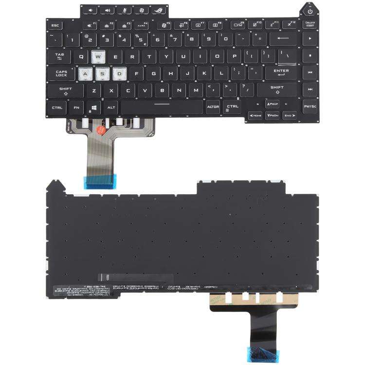US Version Colorful Backlit Laptop Keyboard for Asus ROG Strix G15 G513 G513Q G513QM G513QY G533(...