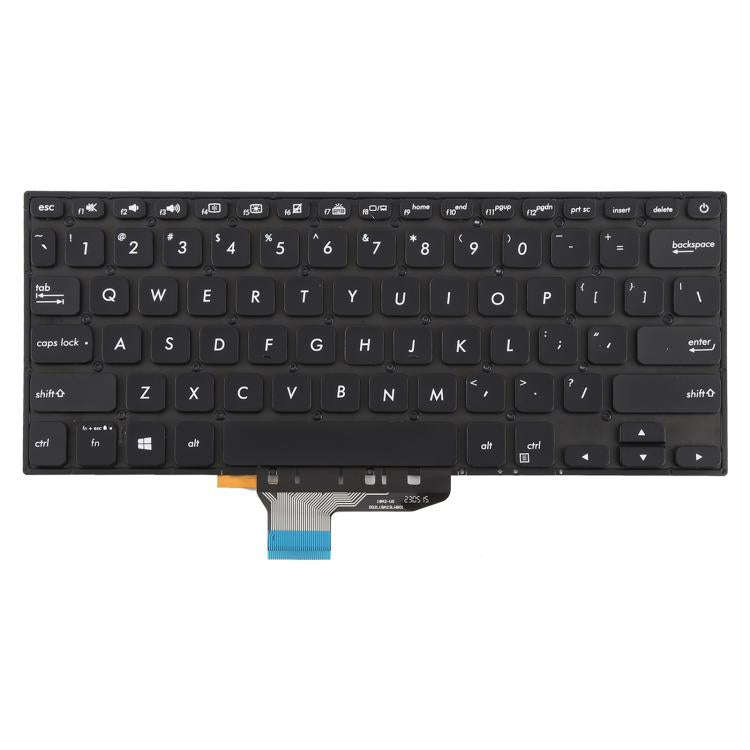 US Version Backlit Laptop Keyboard for Asus VivoBook S14 K430 A430 X430 S403 S4300F S4300U(Black)