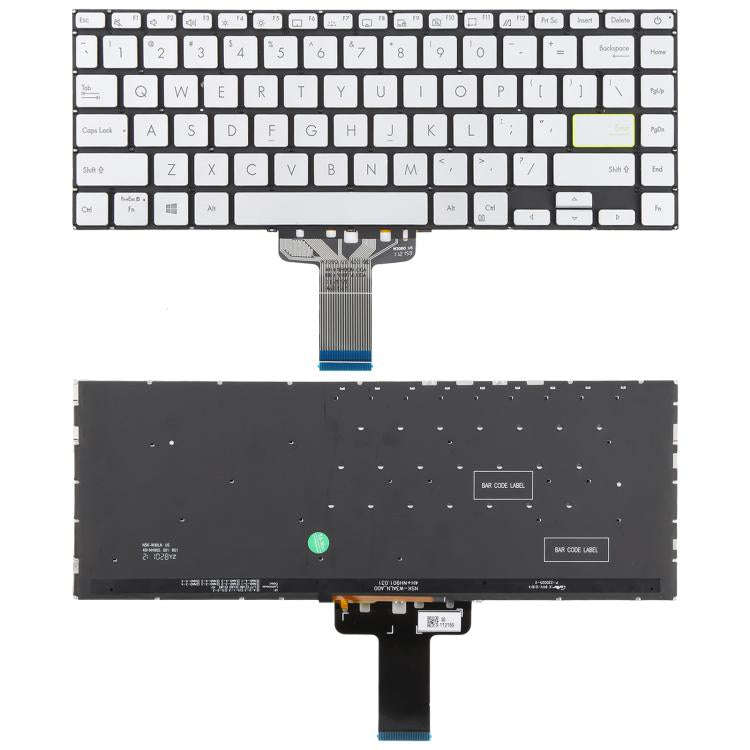 US Version Backlit Laptop Keyboard for Asus VivoBook S14 X421 X421DA X421UA X421EP X421EQ X421JQ ...