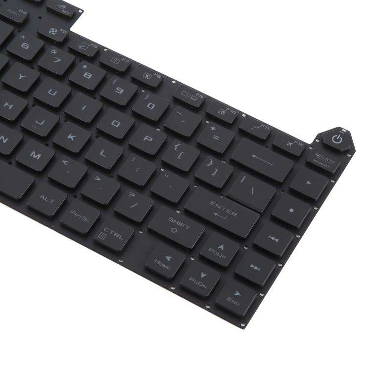 US Version RGB Backlit Laptop Keyboard for Asus ROG Strix G16 G614 G614JU G634 G634JY 2023(Black)