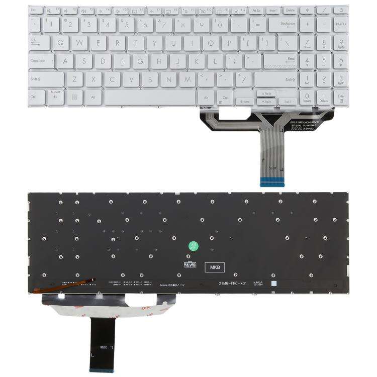 US Version Backlit Laptop Keyboard for Asus Vivobook 15 X1502 X1502ZA X1502Z X1502VA B1502 B1502C...