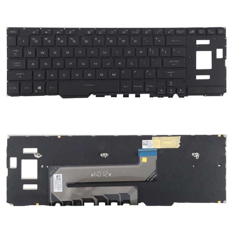 US Version Backlit Laptop Keyboard for Asus ROG Zephyrus Duo 15 inch GX550L GX550 GX550LXS GX550L...