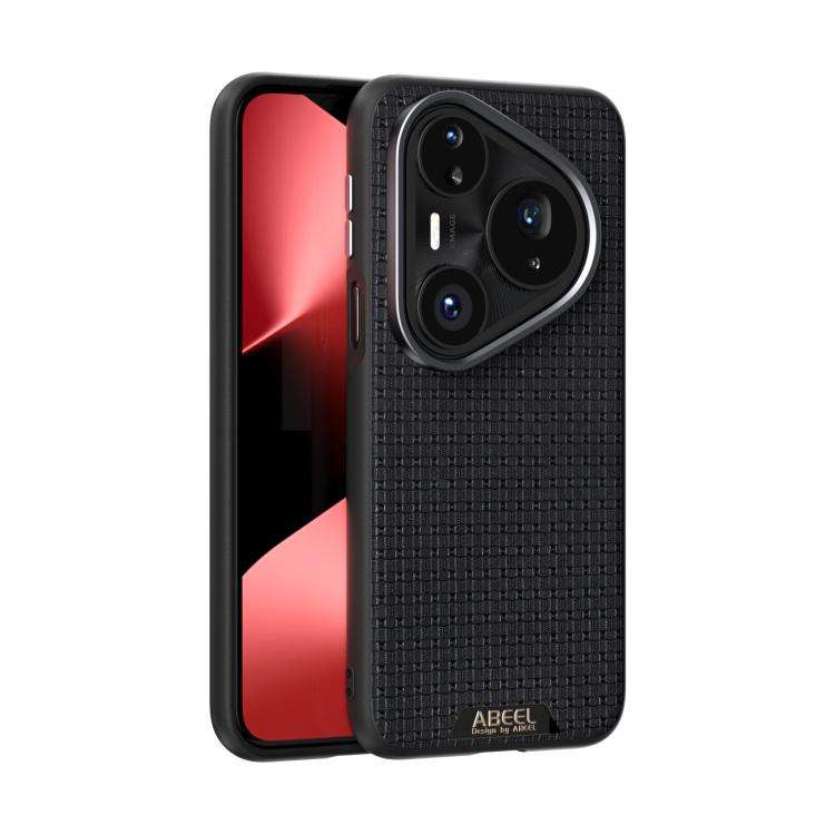 For Huawei Pura 80 Pro 5G / 80 Pro+ 5G ABEEL Ruyi Pattern 6D Micro Relief MagSafe Leather Phone C...