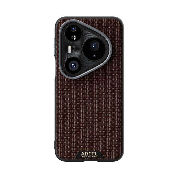 For Huawei Pura 80 Pro 5G / 80 Pro+ 5G ABEEL Ruyi Pattern 6D Micro Relief MagSafe Leather Phone C...