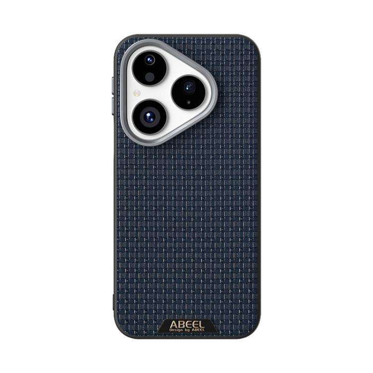 For Huawei Pura 80 5G ABEEL Ruyi Pattern 6D Micro Relief MagSafe Leather Phone Case(Blue)