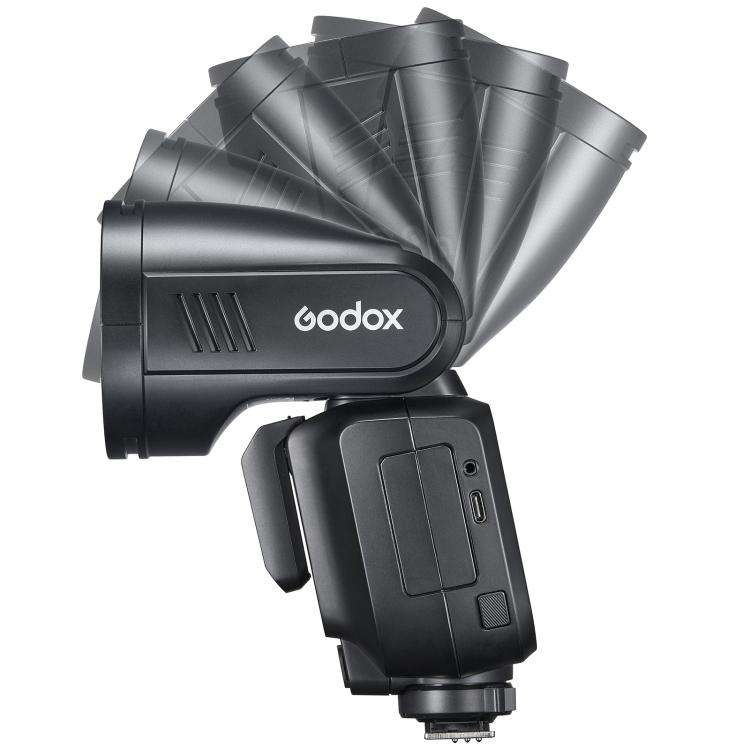 Godox V100 Round Head TTL Flash Speedlite For Canon(UK Plug)