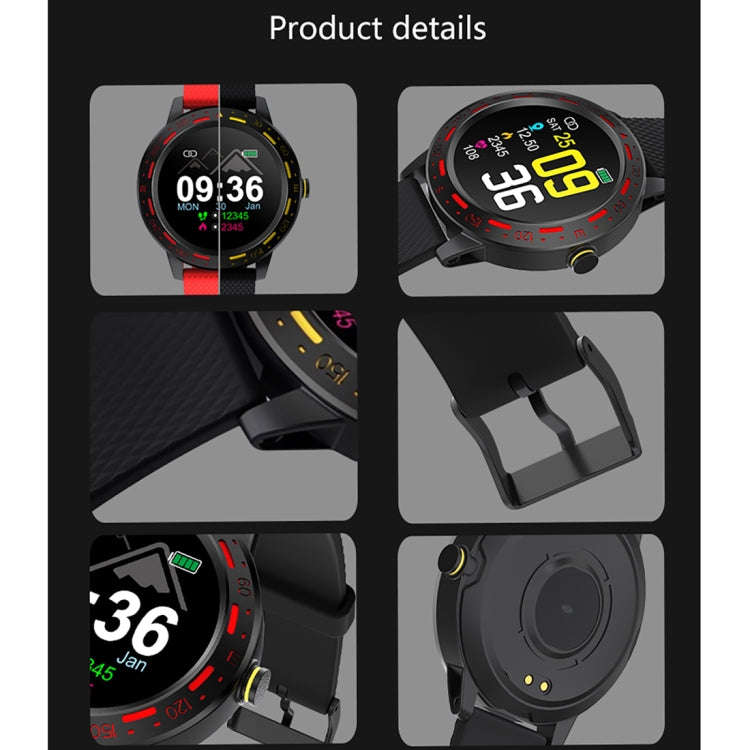S18 1.3 inch TFT Screen IP67 Waterproof Smart Watch Bracelet, Support Sleep Monitor / Heart Rate ...