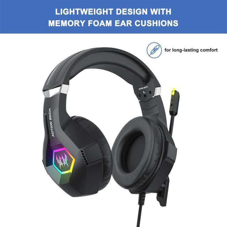 KOTION EACH GS450 Omni-directional Esports Headset with Mic, Length: About 1.9m(Blac)