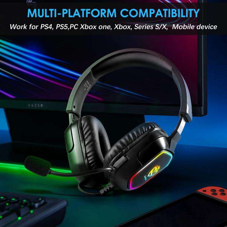 SoulBytes S21 Omni-directional Lightweight Memory Foam Ear Cushions Headset with Mic, Length: Abo...