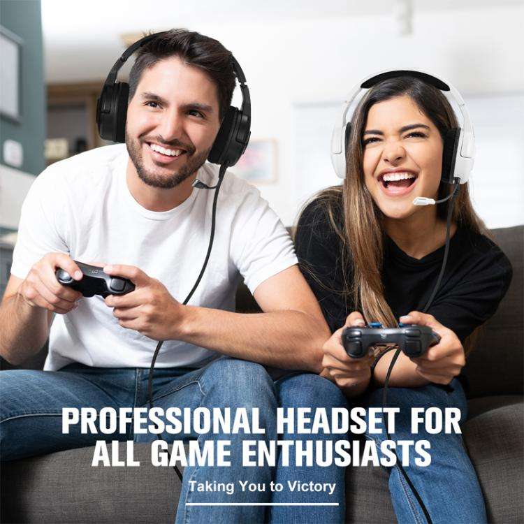 SoulBytes S100 Omni-directional Microphone Esports Headset, Length: About 1.9m(Blac)