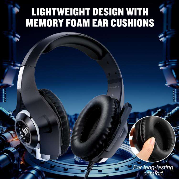 KOTION EACH GS410 Omni-directional Mic Noise Reduction Headset, Length: About 1.9m(Blac)